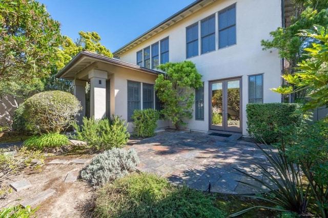 back of house featuring a patio area