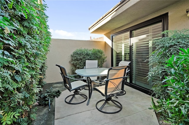 view of patio / terrace