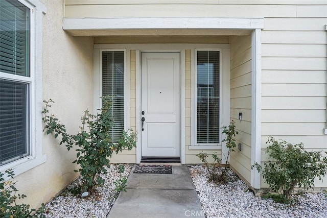 view of entrance to property