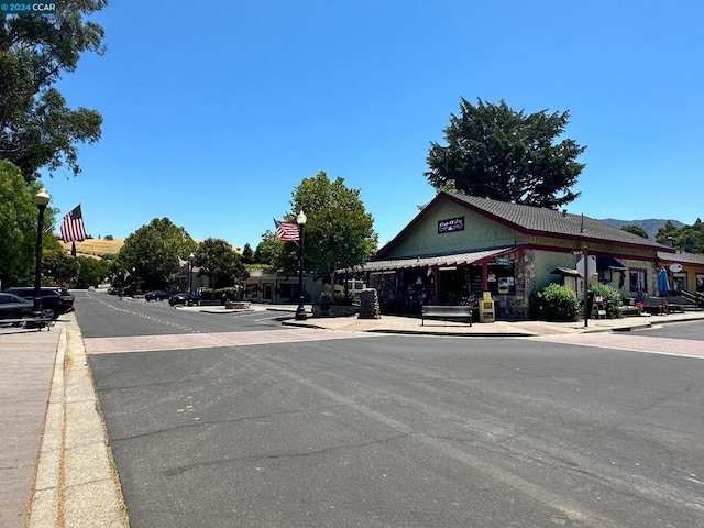 view of street