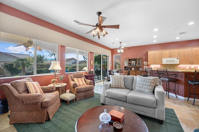 view of living room