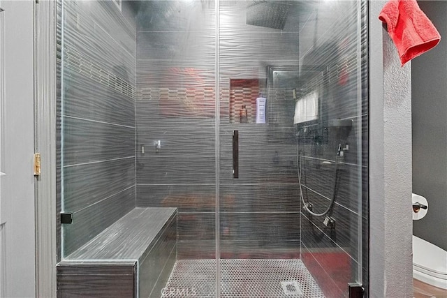 2052 Thomas Pl, West Covina, CA 91792 - bathroom featuring toilet and a shower stall