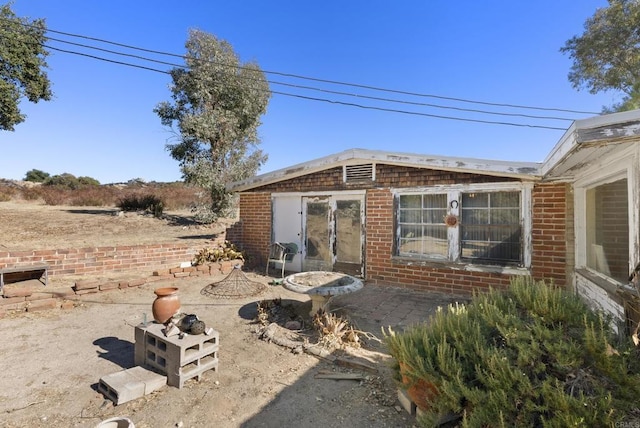 exterior space featuring a patio