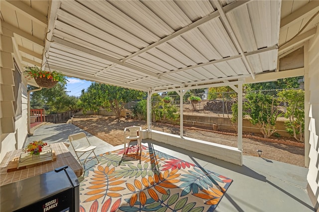 view of patio / terrace