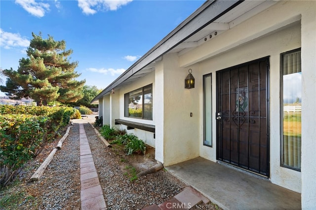 view of property entrance