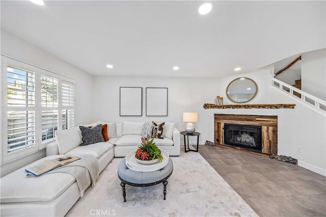 view of living room