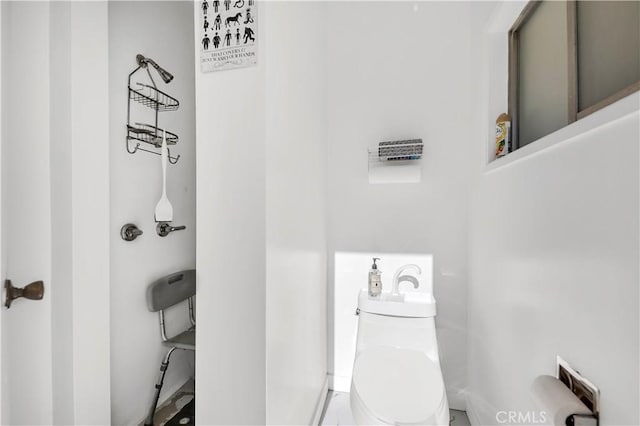 bathroom with toilet