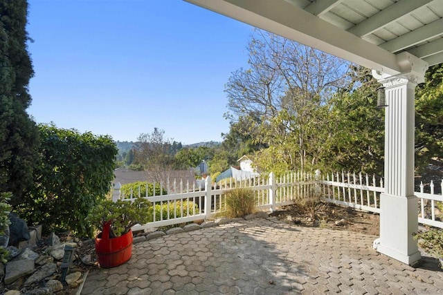 view of patio