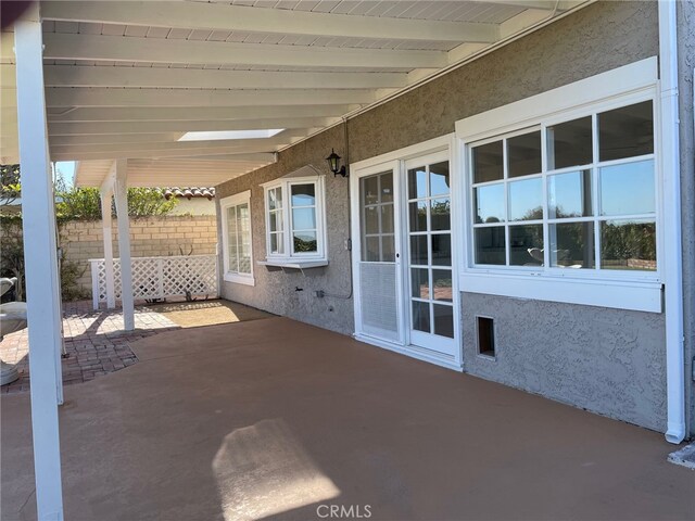 28708 Mount Sawtooth Dr, Rancho Palos Verdes, CA 90275 - view of patio with fence
