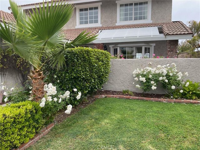 28708 Mount Sawtooth Dr, Rancho Palos Verdes, CA 90275 - rear view of property featuring stucco siding and a tile roof