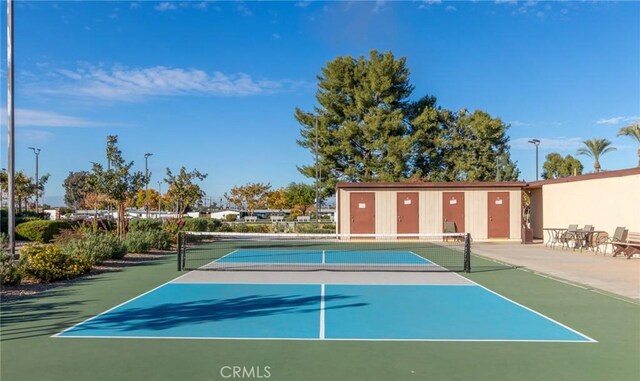 view of sport court