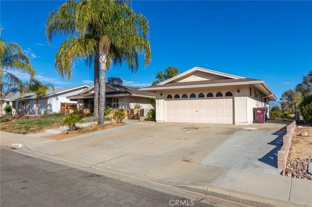 ranch-style house with a garage