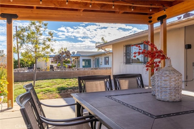 view of patio / terrace