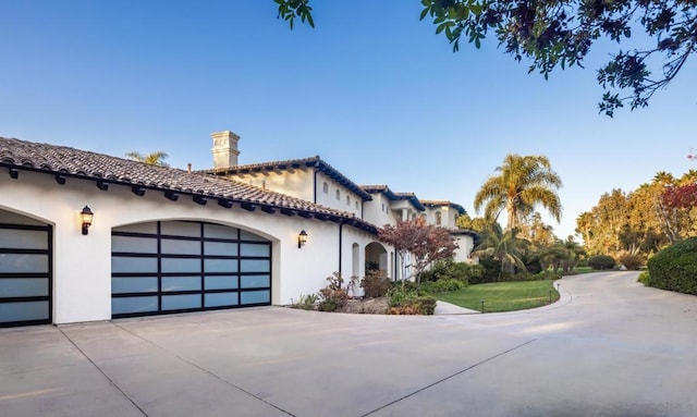 view of mediterranean / spanish-style house