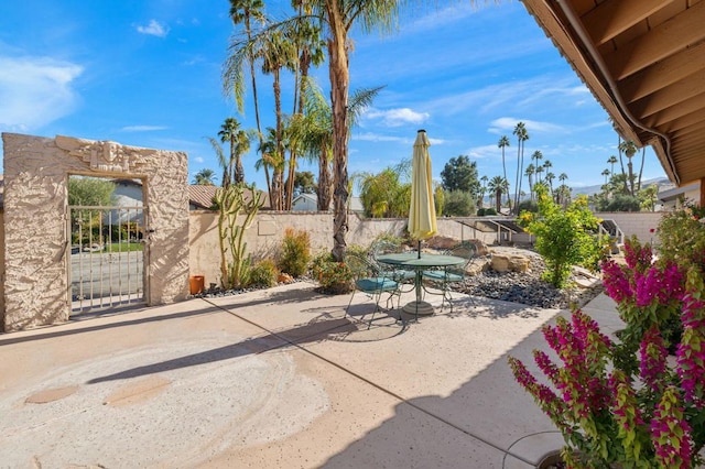 view of patio / terrace