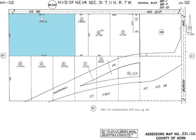 0 Hampton Rd, Boron CA, 93516 land for sale