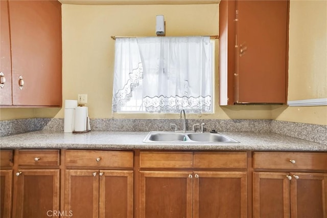 kitchen featuring sink