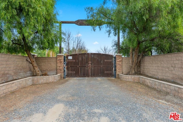 view of gate