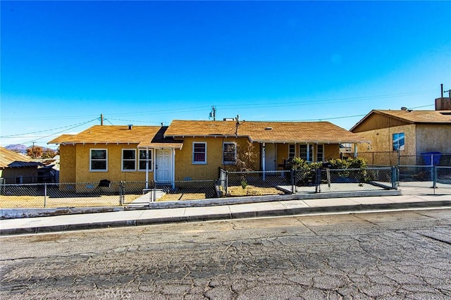 view of ranch-style home