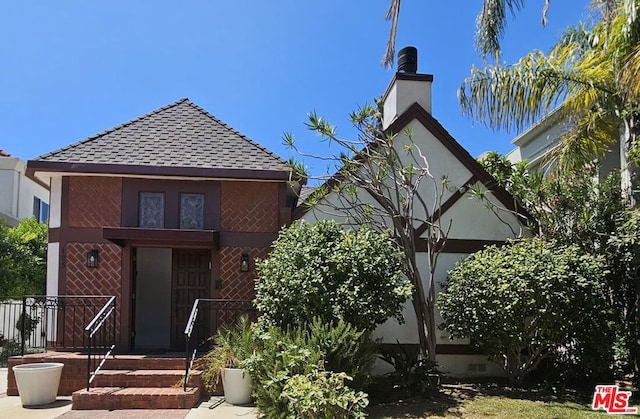 view of rear view of property