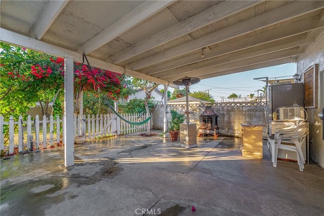 view of patio