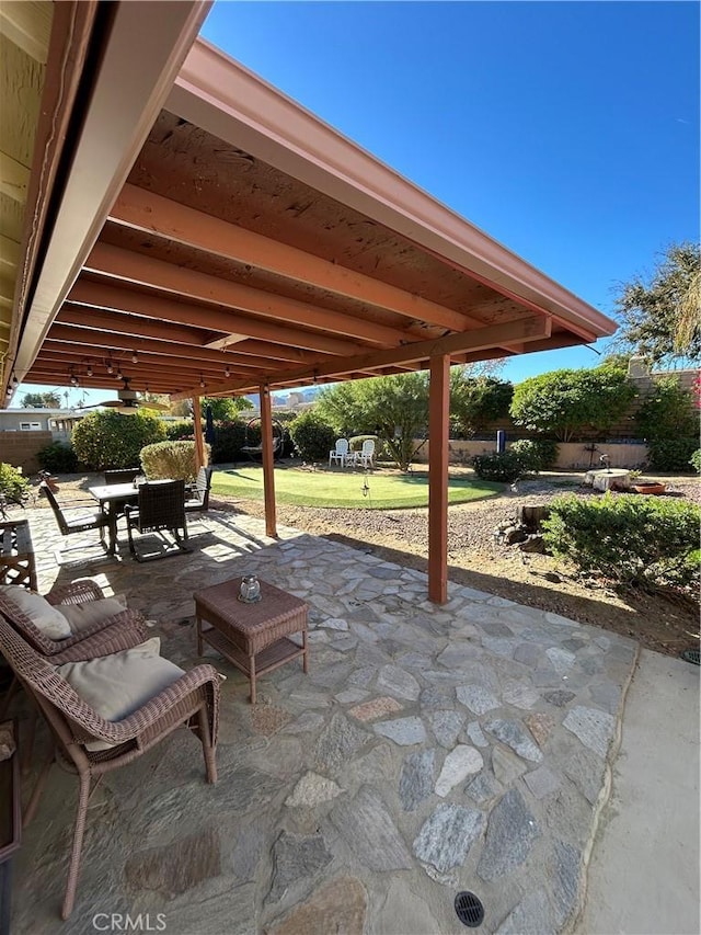 view of patio / terrace