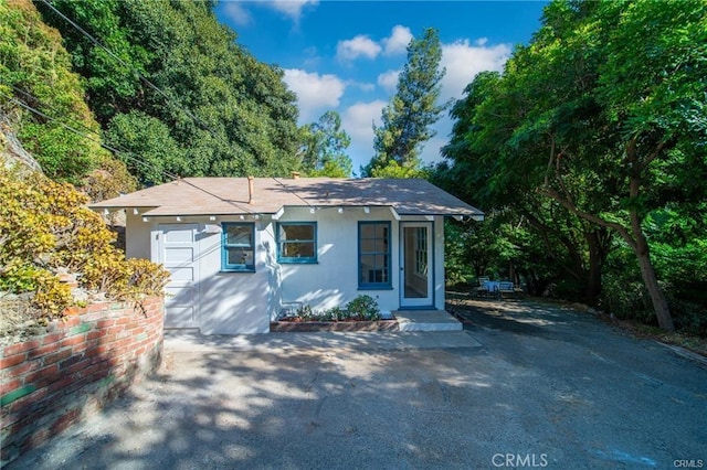 view of bungalow-style home