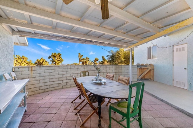 view of patio / terrace