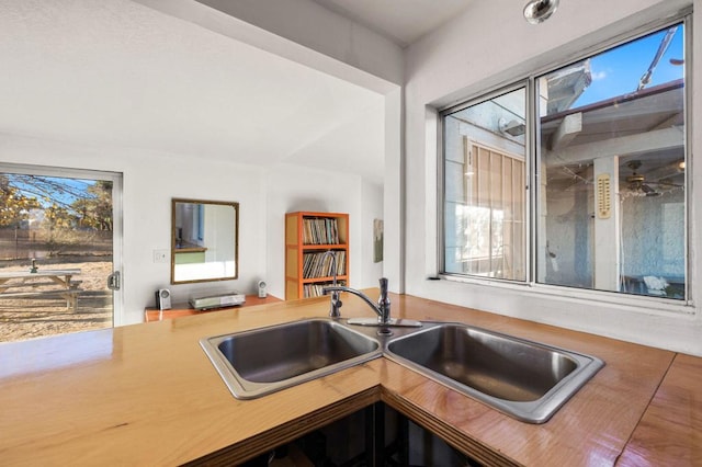 kitchen featuring sink