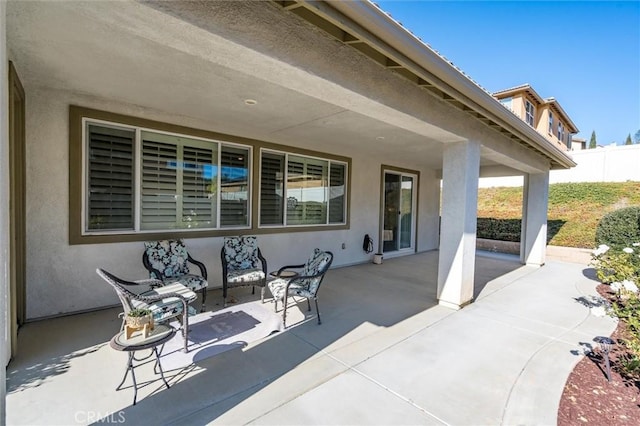 view of patio