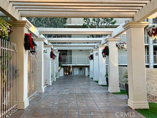 view of patio / terrace with a pergola