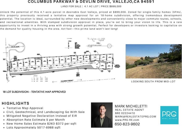 99 Devlin, Vallejo CA, 94591 land for sale