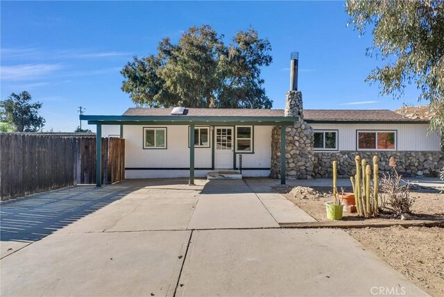 41209 Gibbel Rd, Hemet, CA 92544 - view of single story home