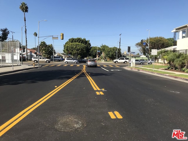 view of road