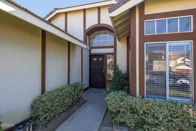 view of property entrance