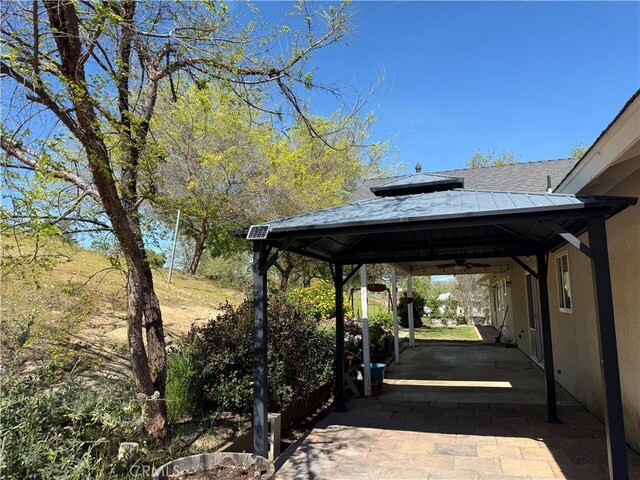 35777 Rd 606, Raymond, CA 93653 - view of parking with ceiling fan and a gazebo