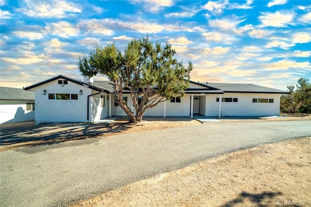 view of ranch-style home