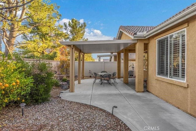 view of patio / terrace