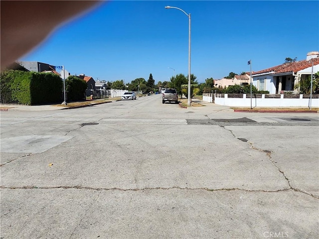 view of street