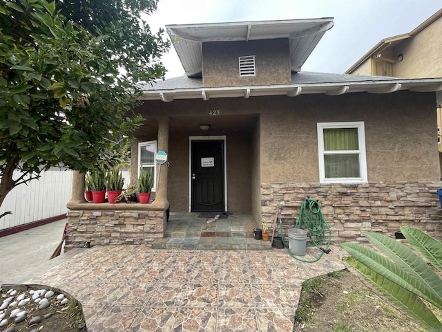 view of property entrance