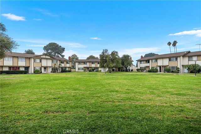 surrounding community featuring a yard