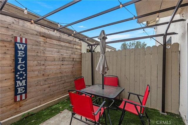 view of patio / terrace