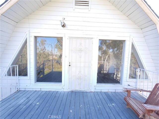 23699 Mclane Ave, Corning, CA 96021 - view of wooden terrace