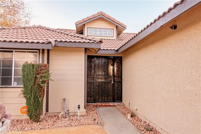 view of entrance to property