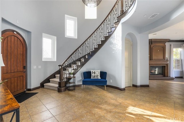 view of entrance foyer