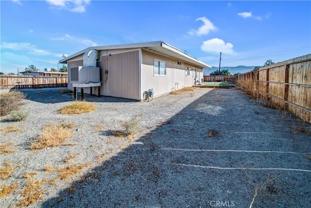 view of side of property