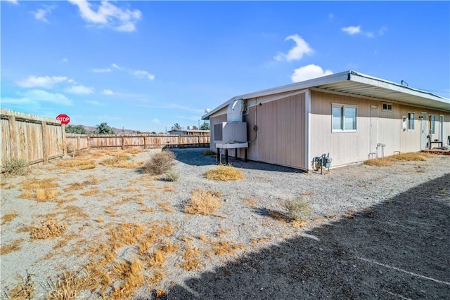 view of property exterior