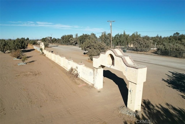 view of street