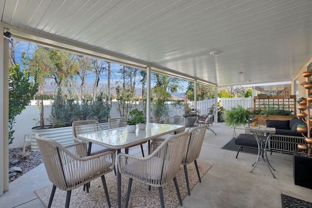 view of patio / terrace