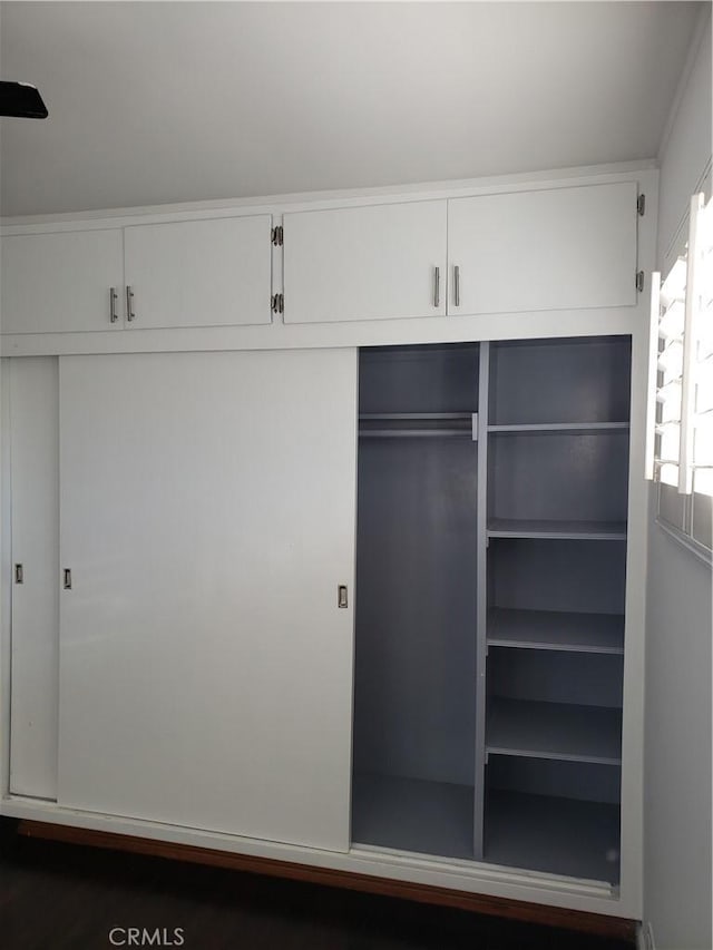 view of closet